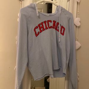 Pink victoria’s secret chicago hoodie